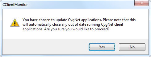 Close running applications